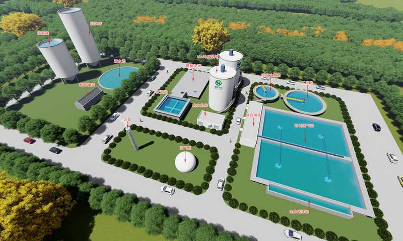 日處理8000立方造紙廢水EPC項目